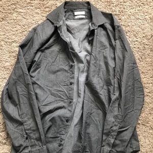 Calvin Klein Long Sleeve Button Up
